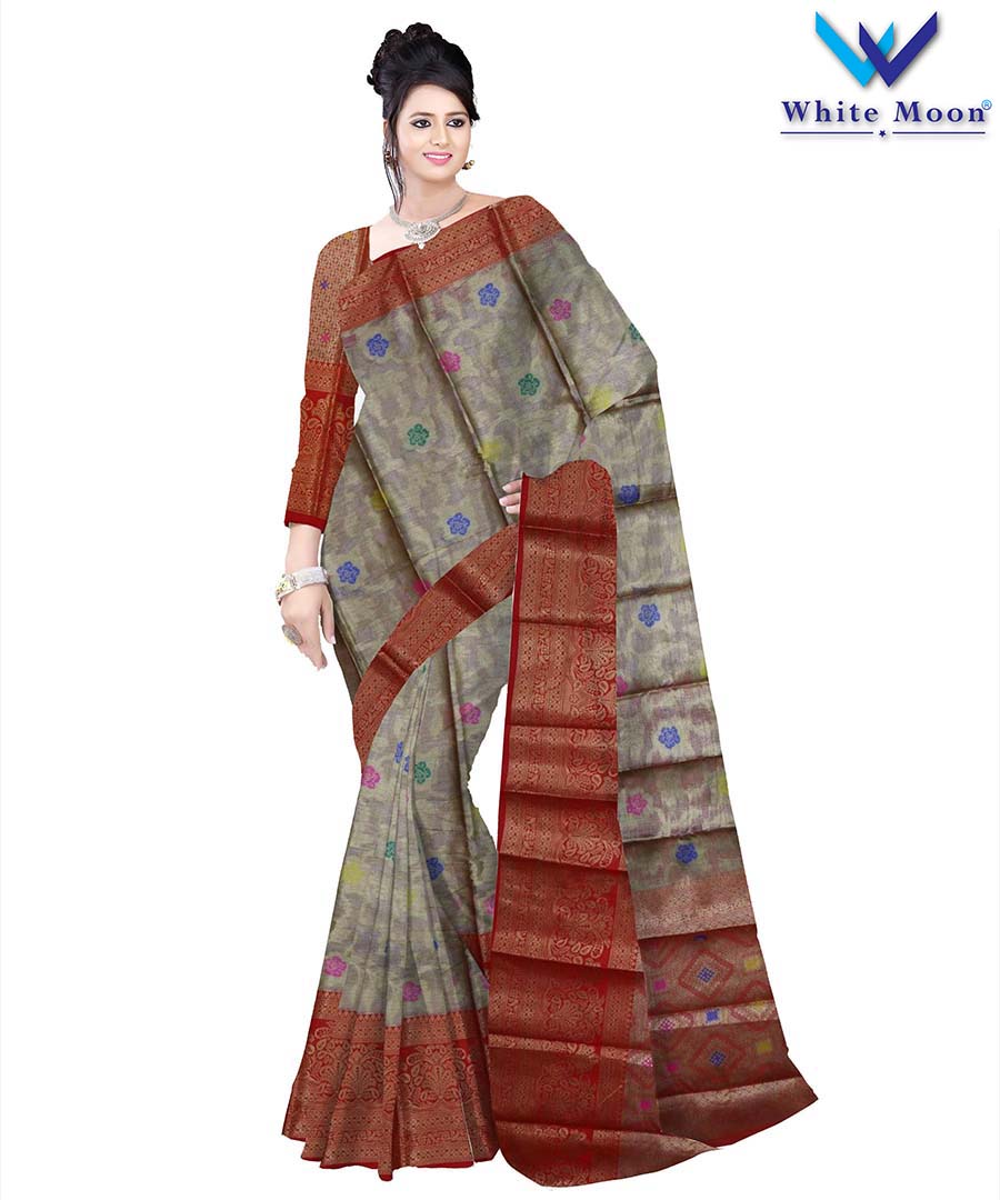 Meena Cotton 6039 ladies designer saree, With Blouse Piece