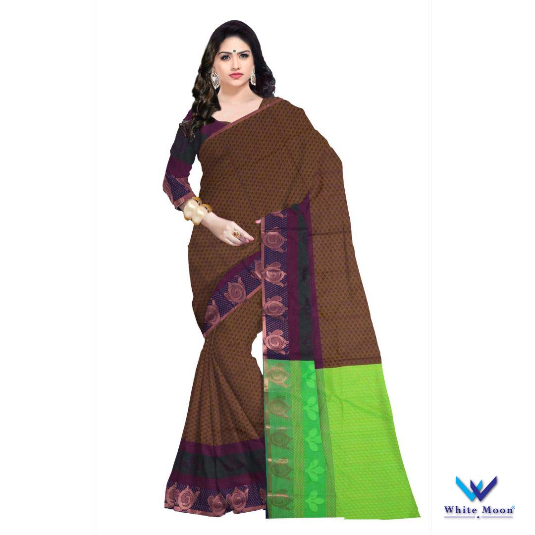 Buy online Solid Bordered Saree With Blouse from ethnic wear for Women by  Florence for ₹349 at 80% off | 2024 Limeroad.com